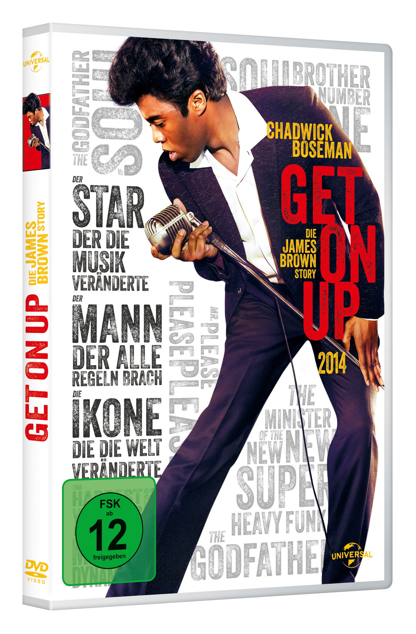 GET ON UP Movie DVD 2014 - Music Biopic for Home Entertainment