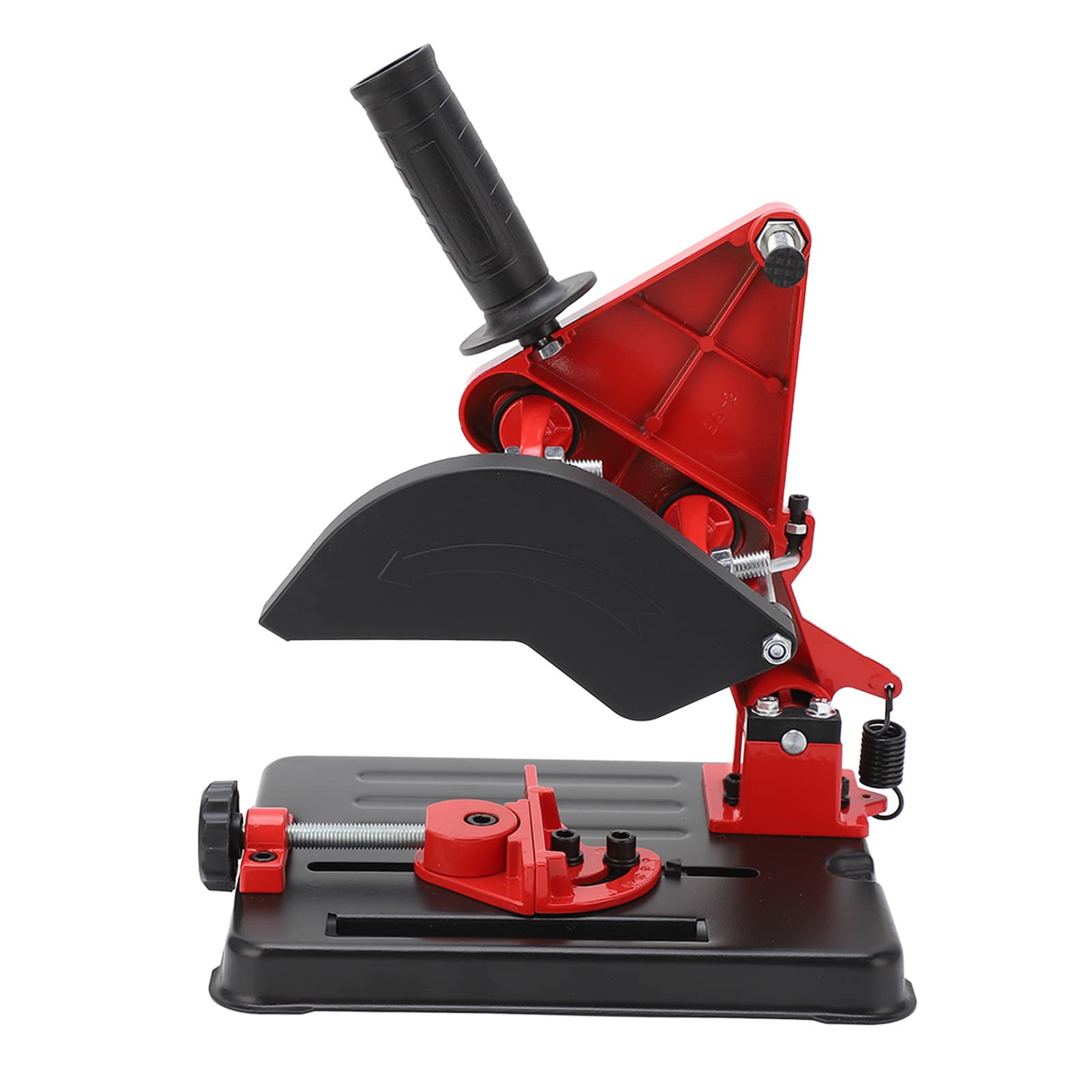 Heavy Duty Cast Iron Angle Grinder Stand - Universal Bracket for 100mm & 125mm Angle Grinders - Perfect for Metalworking, Woodworking & DIY Projects