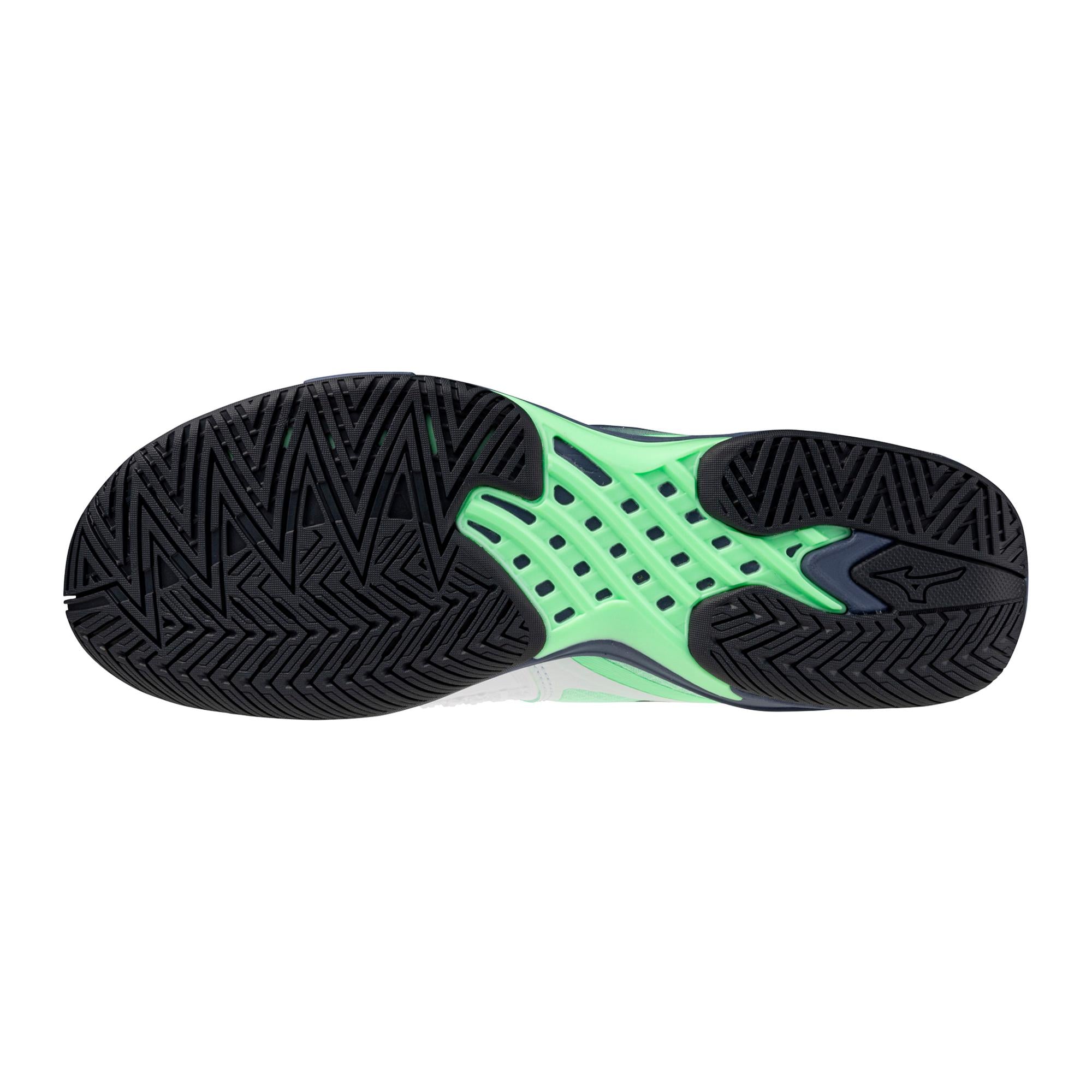 Mizuno Wave Exceed Tour White/Mint Men's Tennis Shoes - Lightweight Performance Court Shoes for Competitive Play & Training