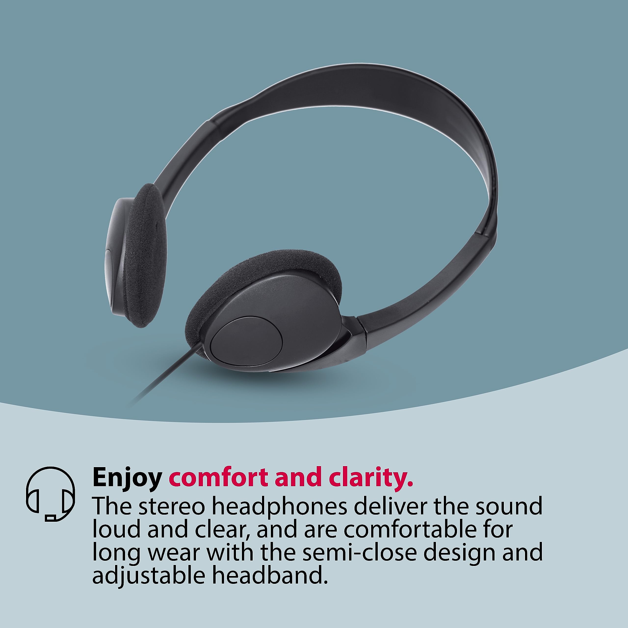 Bellman & Symfon Mino Digital Hearing Amplifier - Noise Reduction Rechargeable Hearing Aid with Headphones & Microset | Lightweight Design for Clear Conversations at Home, Outdoors & Social Events