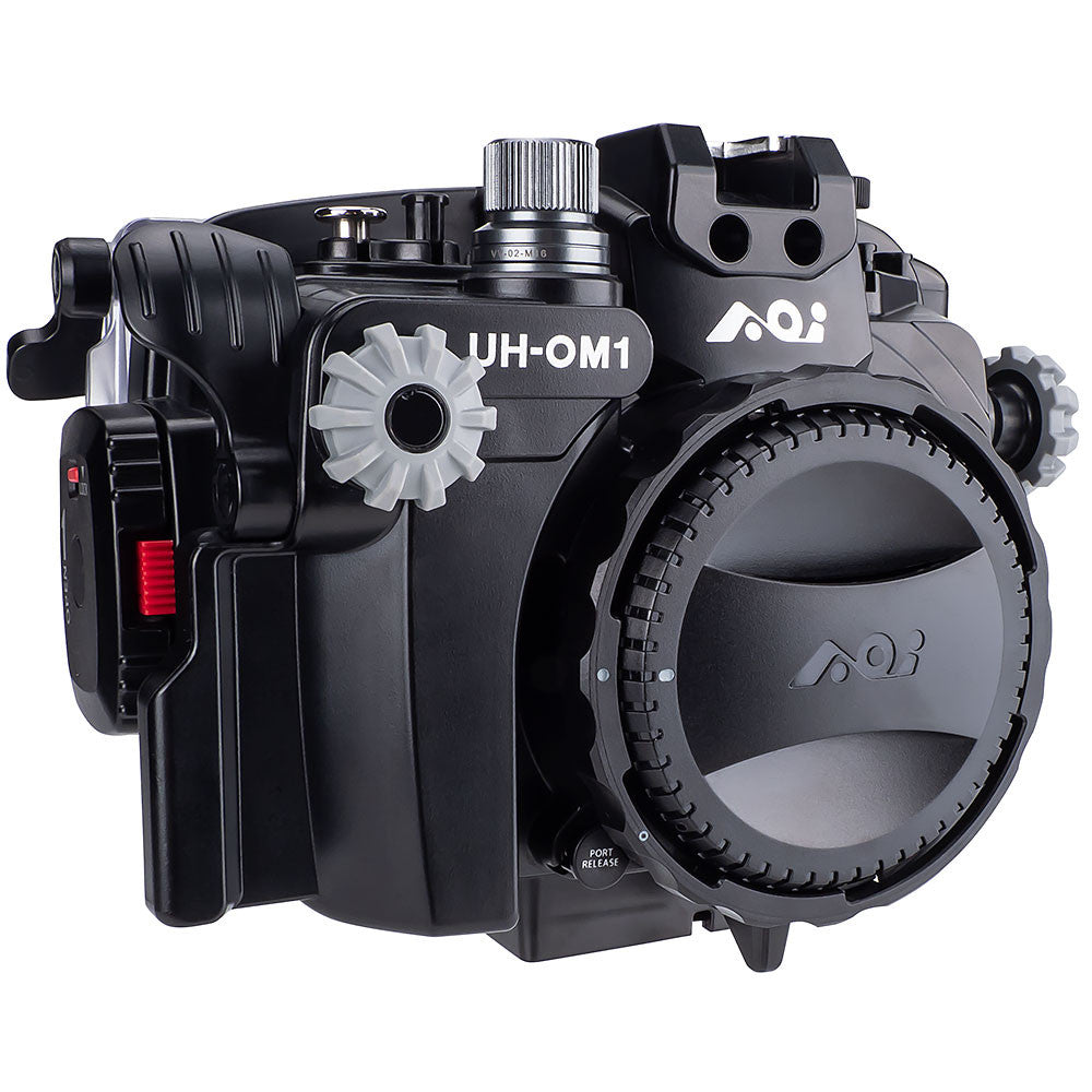 AOI Olympus OM-1 & OM-2 Underwater Camera Housing - Waterproof Case for Scuba Diving, Snorkeling, and Marine Photography