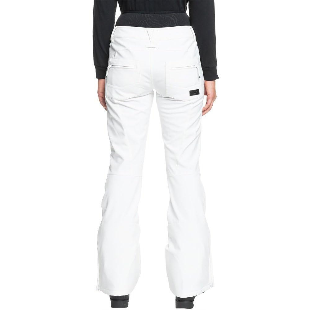 Roxy Women's Rising High Snow Pants - Waterproof Insulated Ski Pants for Winter Sports & Outdoor Activities | Perfect for Skiing, Snowboarding & Cold Weather Adventures