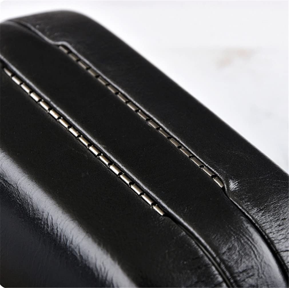 Hard Shell Double Glasses Case - Protective Eyeglass Holder for 2 Pairs of Prescription Glasses (Not for Sunglasses) | Travel, Office & Home Storage Solution
