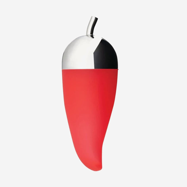 Alessi Piccantino Chili Scruncher - Premium Stainless Steel Chili Pepper Crusher for Cooking, Garnishing & Italian Cuisine | Perfect for Kitchen, Restaurants & Home Chefs