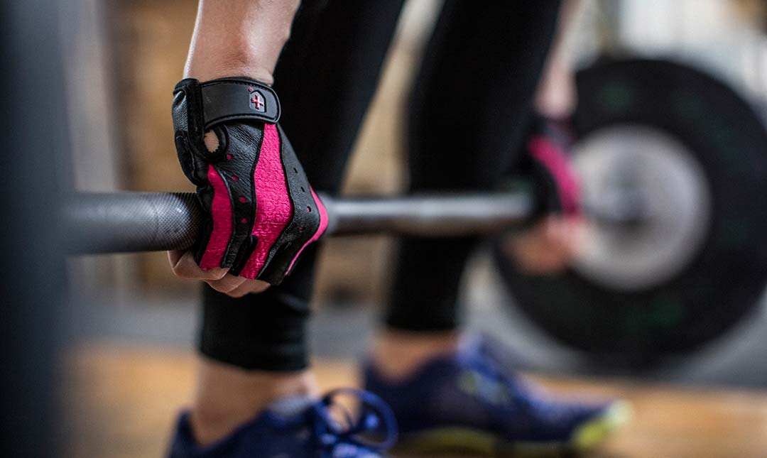 Harbinger Women's Pro Gloves - Black & Pink Weightlifting Gloves for CrossFit, Gym & Fitness Training - Breathable & Comfortable Workout Gloves for Women