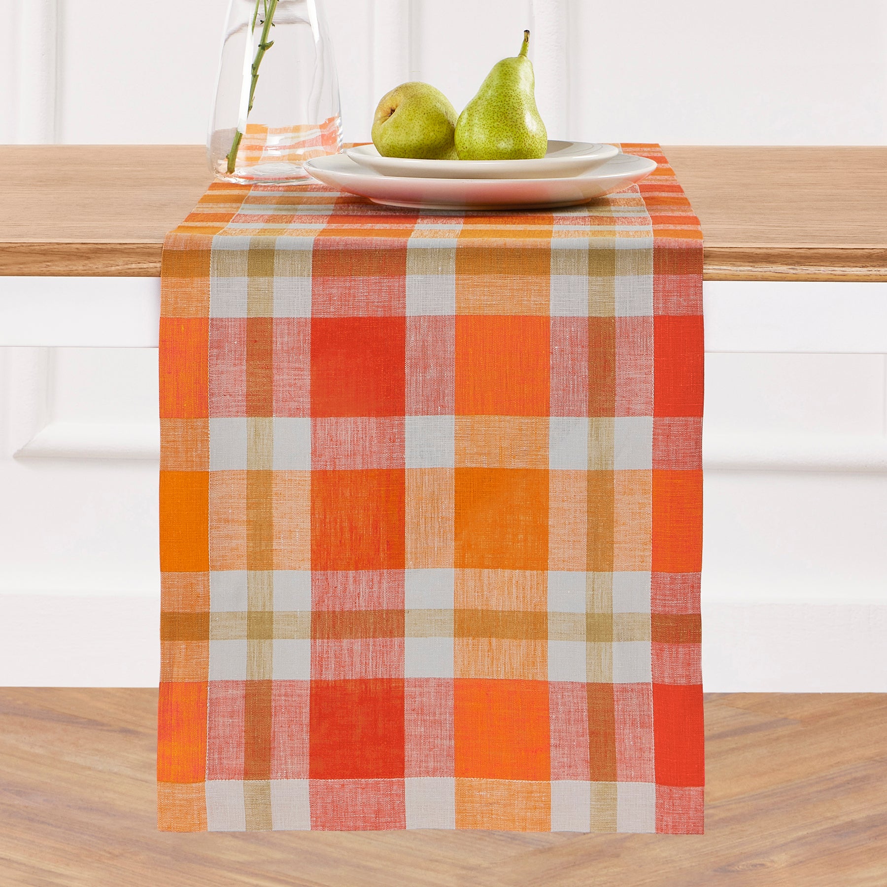 Buffalo Check Table Runner for Fall - Rustic Plaid Dining Table Decor for Thanksgiving, Christmas & Autumn Home Decor - Perfect for Farmhouse, Country & Seasonal Tablescapes