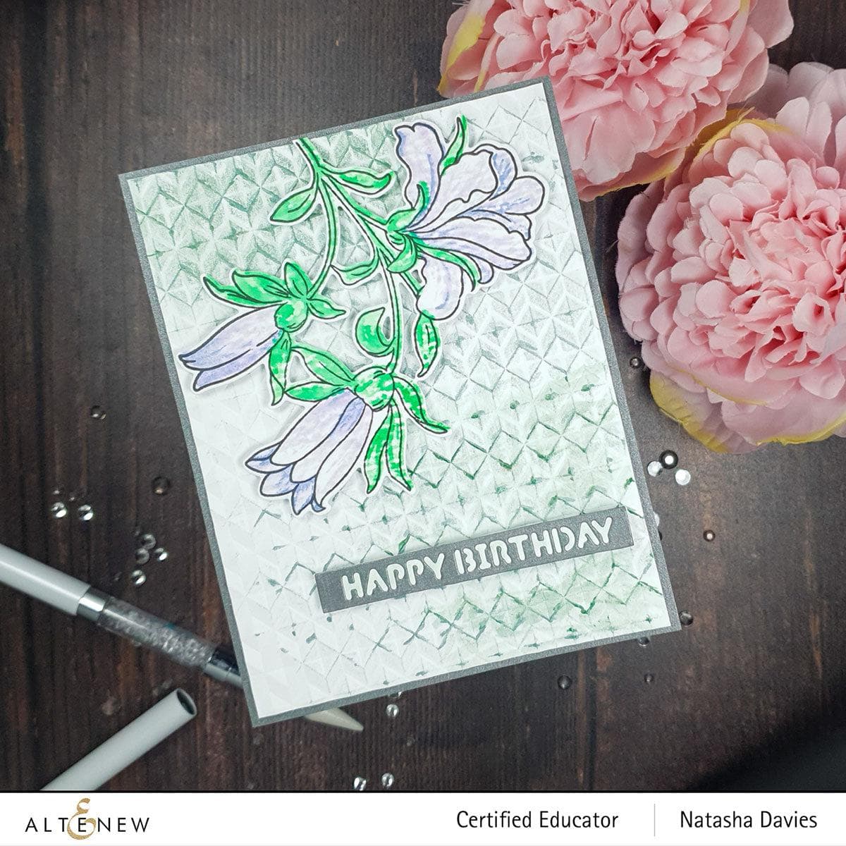 Build A Flower: Giant Bellflower Layering Stamp & Die Set for Card Making, Scrapbooking & DIY Paper Crafts - Perfect for Handmade Greeting Cards, Wedding Invitations & Home Decor Projects