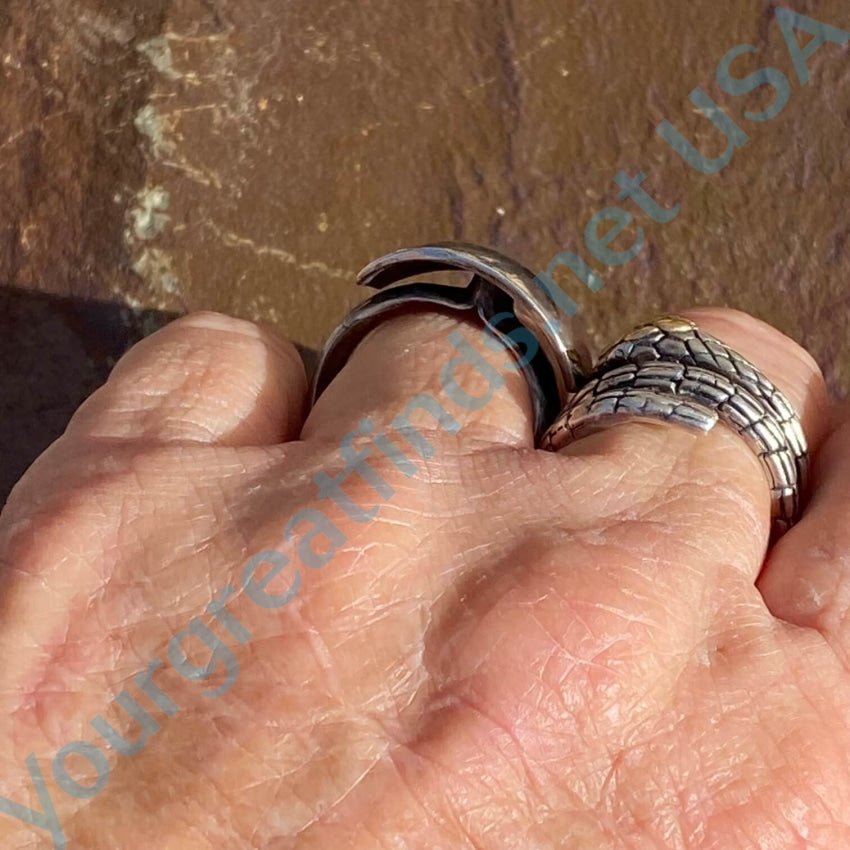 Sterling Silver Modernist Band Ring Size 10.5 - Minimalist Wedding Band for Men & Women - Perfect for Engagement, Anniversary & Everyday Wear