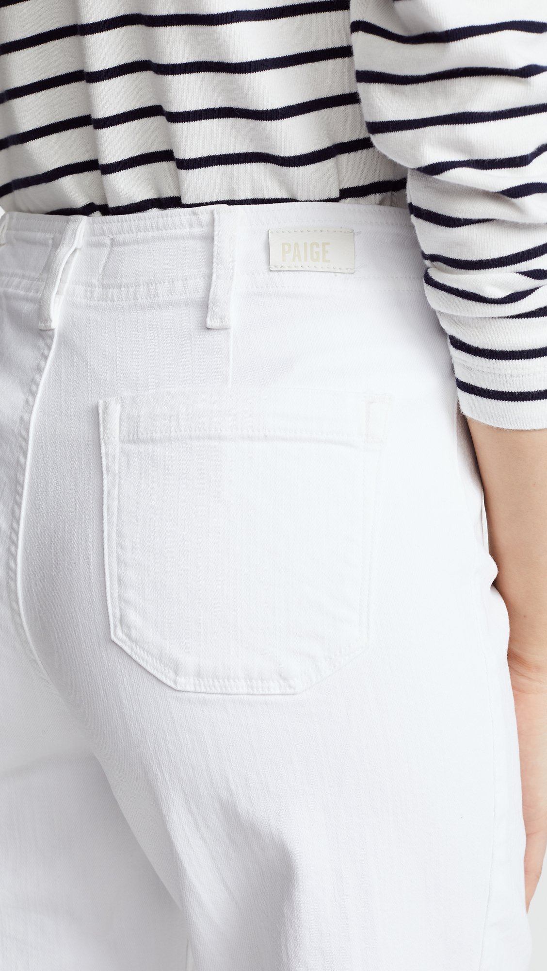 PAIGE Women's Nellie High Waist Culotte Jeans - Comfortable & Stylish Wide Leg Denim Pants for Casual Wear, Office & Weekend Outfits
