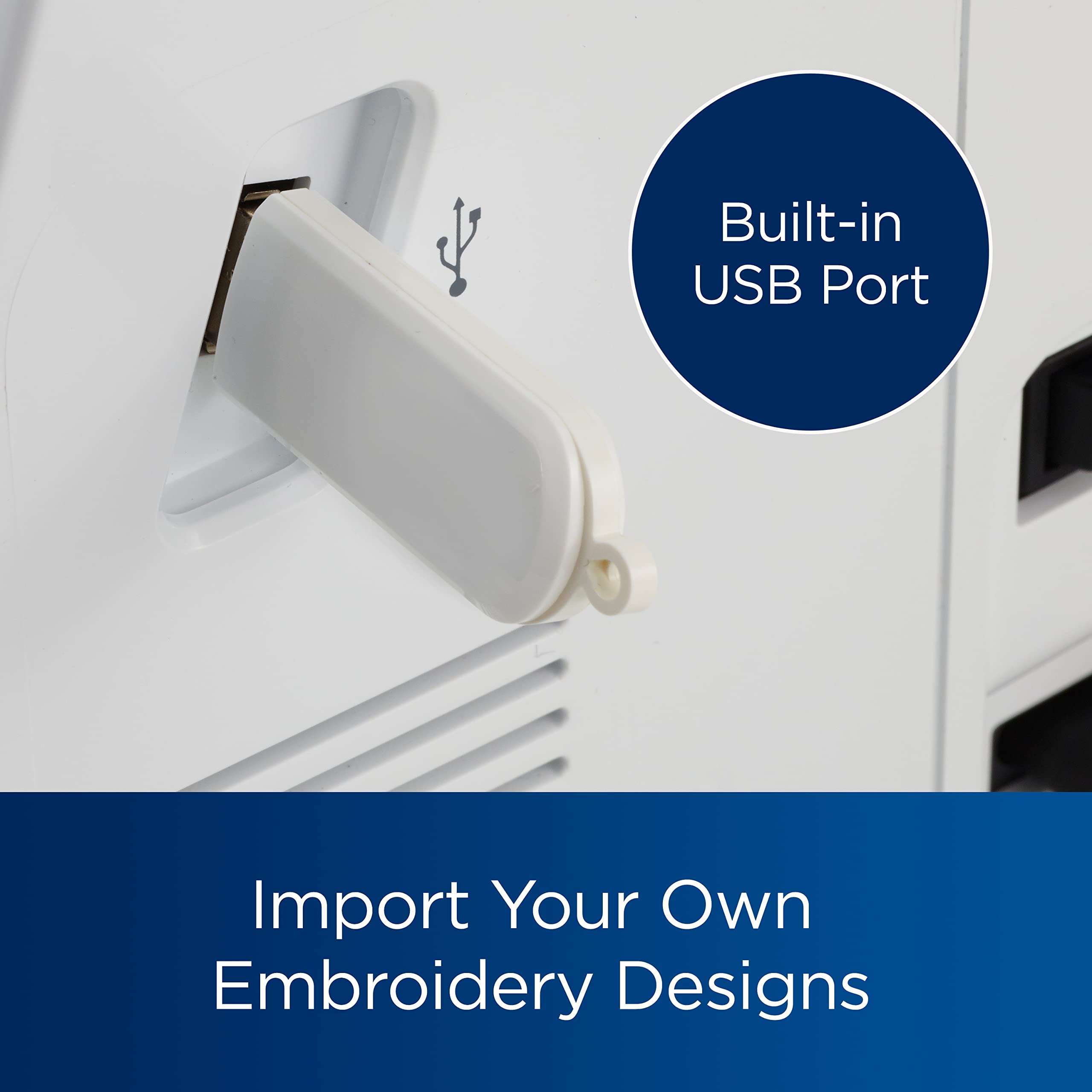 Brother PE900 Wireless Embroidery Machine with WiFi Connectivity - White | Perfect for Home Crafting, DIY Projects & Small Business Embroidery Needs