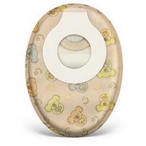 ConvaTec Little Ones Two Piece Closed End Ostomy Pouch, 1/5 to 1 1/4 Inch Cut-to-Fit, 6L Capacity (10-Pack) - Ideal for Pediatric Ostomy Care and Comfortable Daily Use