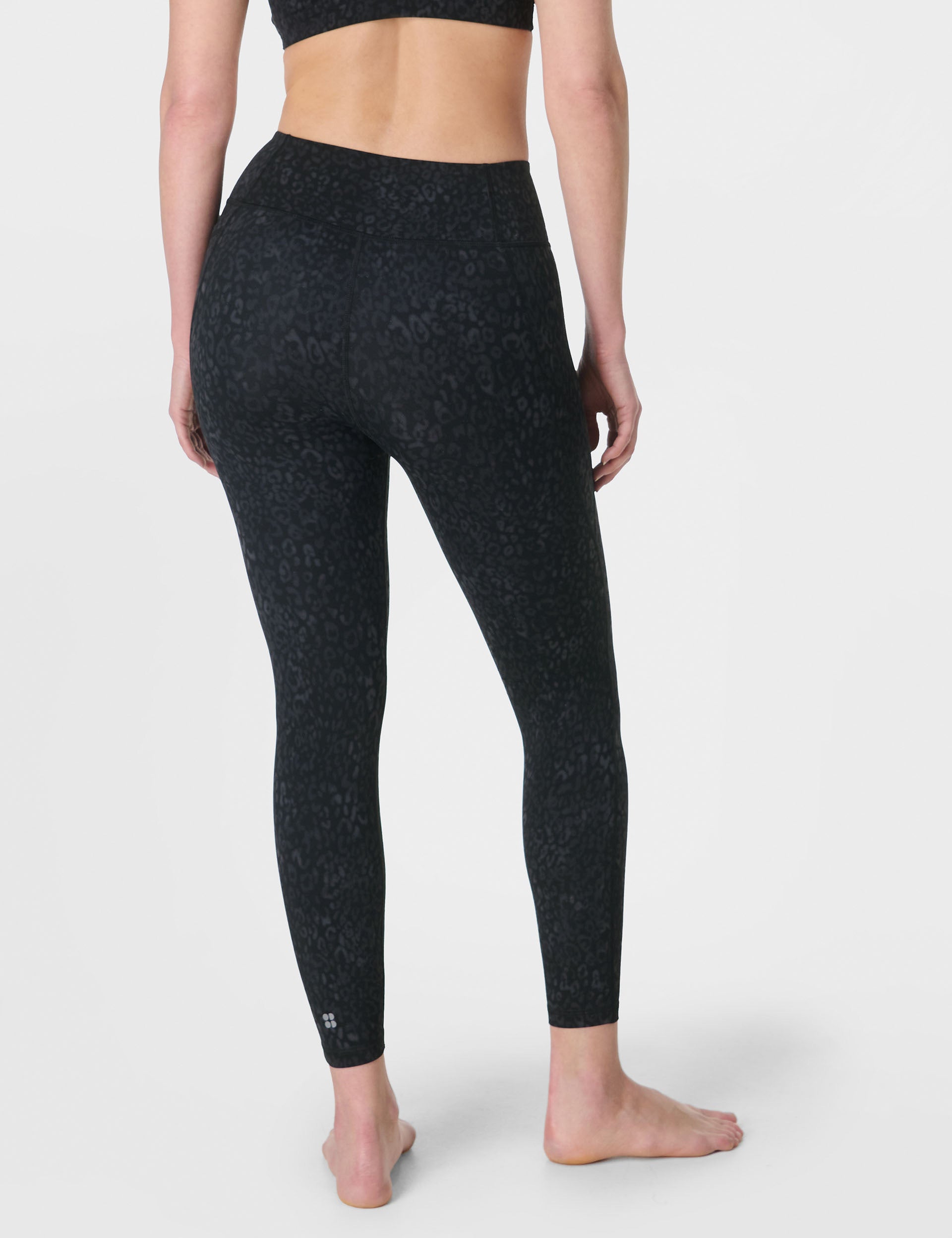 Ultimate Studio 7/8 Leggings - Black Panther Print Yoga Pants for Women | High Waist Workout Tights for Running, Gym & Lounge Wear