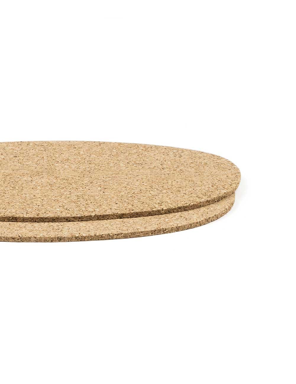 Premium Cork Shoe Insoles for Men & Women - 2.5mm Thick, Natural Cork Footbeds with Shock Absorption - Lightweight & Durable Orthotic Inserts (2 Pairs) - Perfect for Running, Hiking & All-Day Comfort
