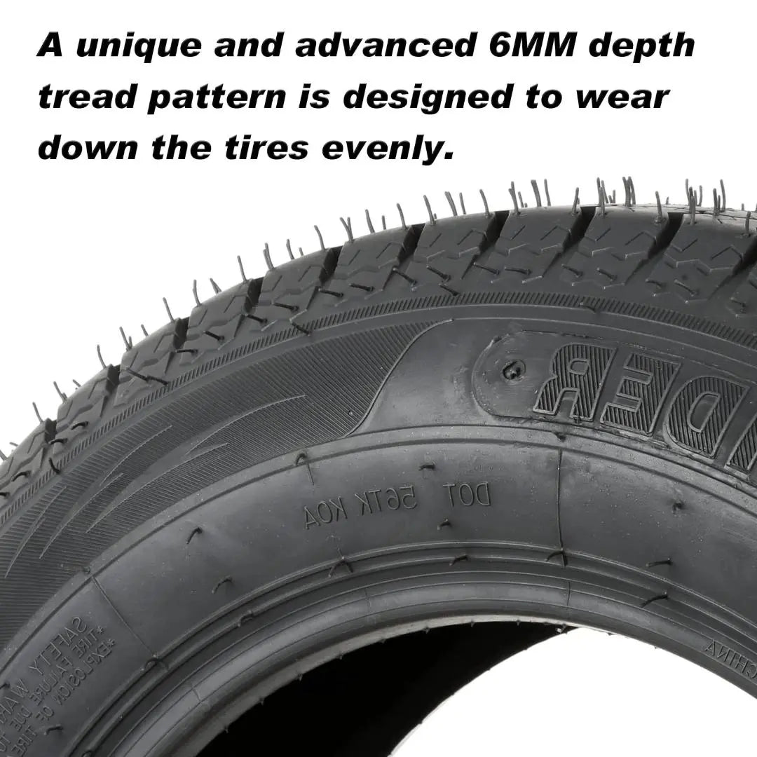 ST205/75D14 Trailer Tires with 14