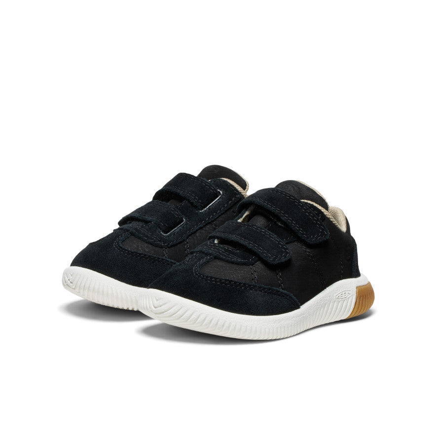 KNX T Toddler Sneakers - Black/Star White | Comfortable & Lightweight Baby Shoes for Walking, Running & Playtime