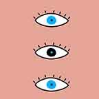 Evil Eye Blue