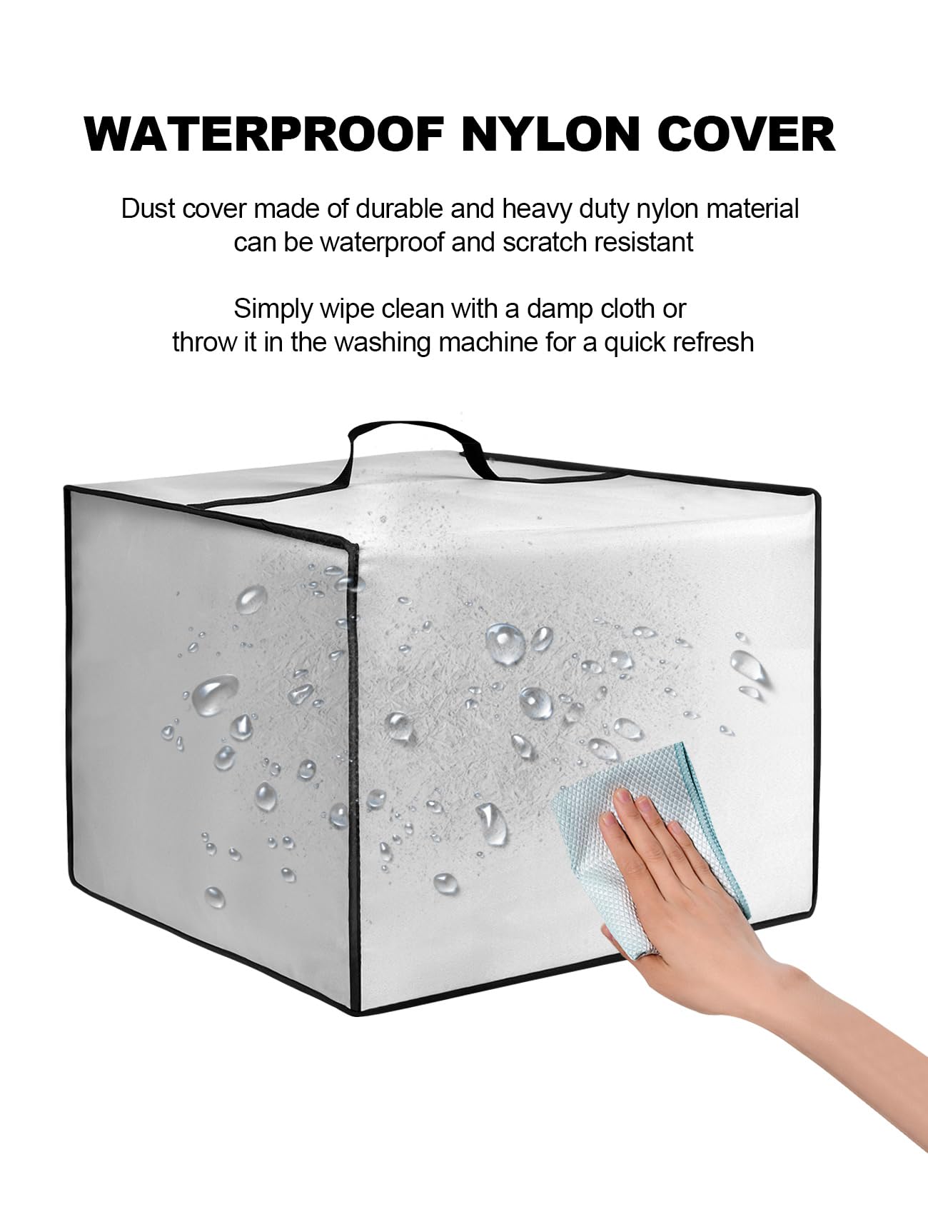 Heat-Resistant Waterproof Nylon Air Fryer Cover Protector Case for Ninja SP101/SP351/SP201 & Kitchen Elite® Pizza Ovens - Perfect for Kitchen Safety & Countertop Protection During Cooking