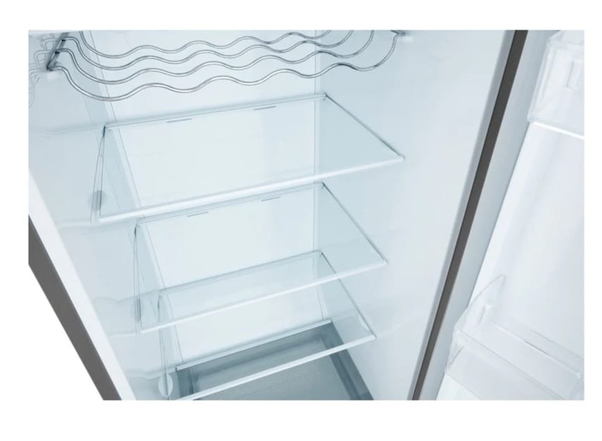 LG GC-F411ELDM Smart Inverter Single Door Refrigerator in Silver - Energy Efficient Compact Fridge for Apartments, Dorms & Small Kitchens