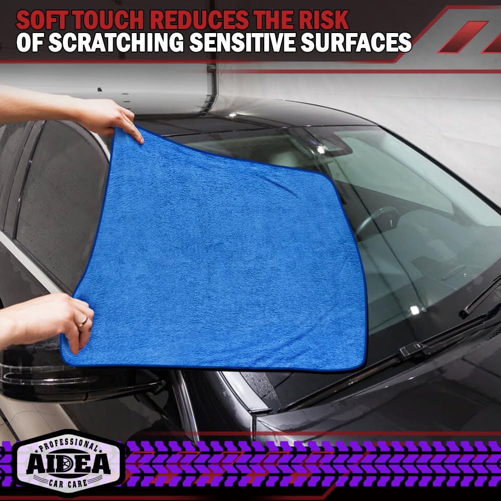 Premium Microfiber Car Drying Towels (2-Pack) - 24