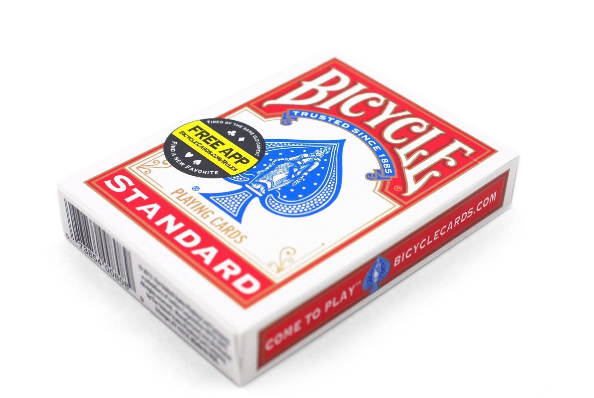Bicycle® Standard Playing Cards - Premium Quality Poker Cards for Magic Tricks, Card Games, and Casino Night Entertainment