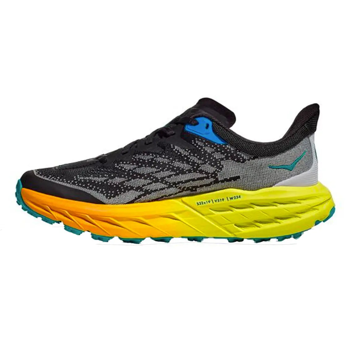 HOKA Speedgoat 5 Trail Running Shoes for Men - Lightweight & Cushioned Hiking Boots - Perfect for Mountain Trails, Backpacking & Outdoor Adventures