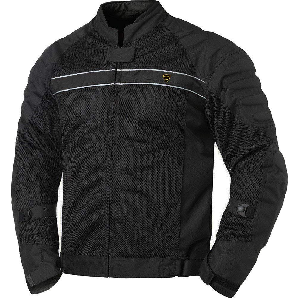 GDM ALPHA All-Season Armored Motorcycle Jacket - CE Certified Protective Gear for Men & Women - Perfect for Commuting, Touring & Adventure Riding