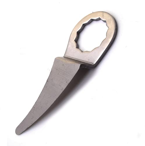 50mm Cold Knife Blade - Bent Curved Windshield Removal Tool (2-Pack) | Professional Auto Glass Replacement & Repair Accessories for Car Windshield Installation
