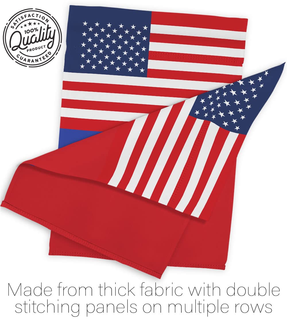 Americana Home & Garden Myanmar-US Friendship House Flag - Double-Sided Decorative Banner for Yard, Garden & Patio - International Country Regional Pride Gift - Made in USA - Perfect for Outdoor Decor, National Celebrations & Diplomatic Events