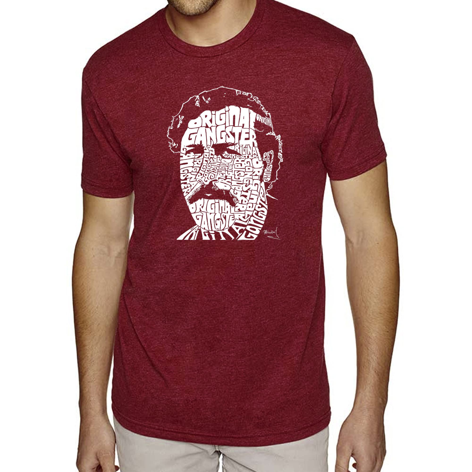 Premium Men's Pablo Escobar Word Art Graphic T-Shirt - Soft Cotton Blend Tee for Casual Wear & Street Style
