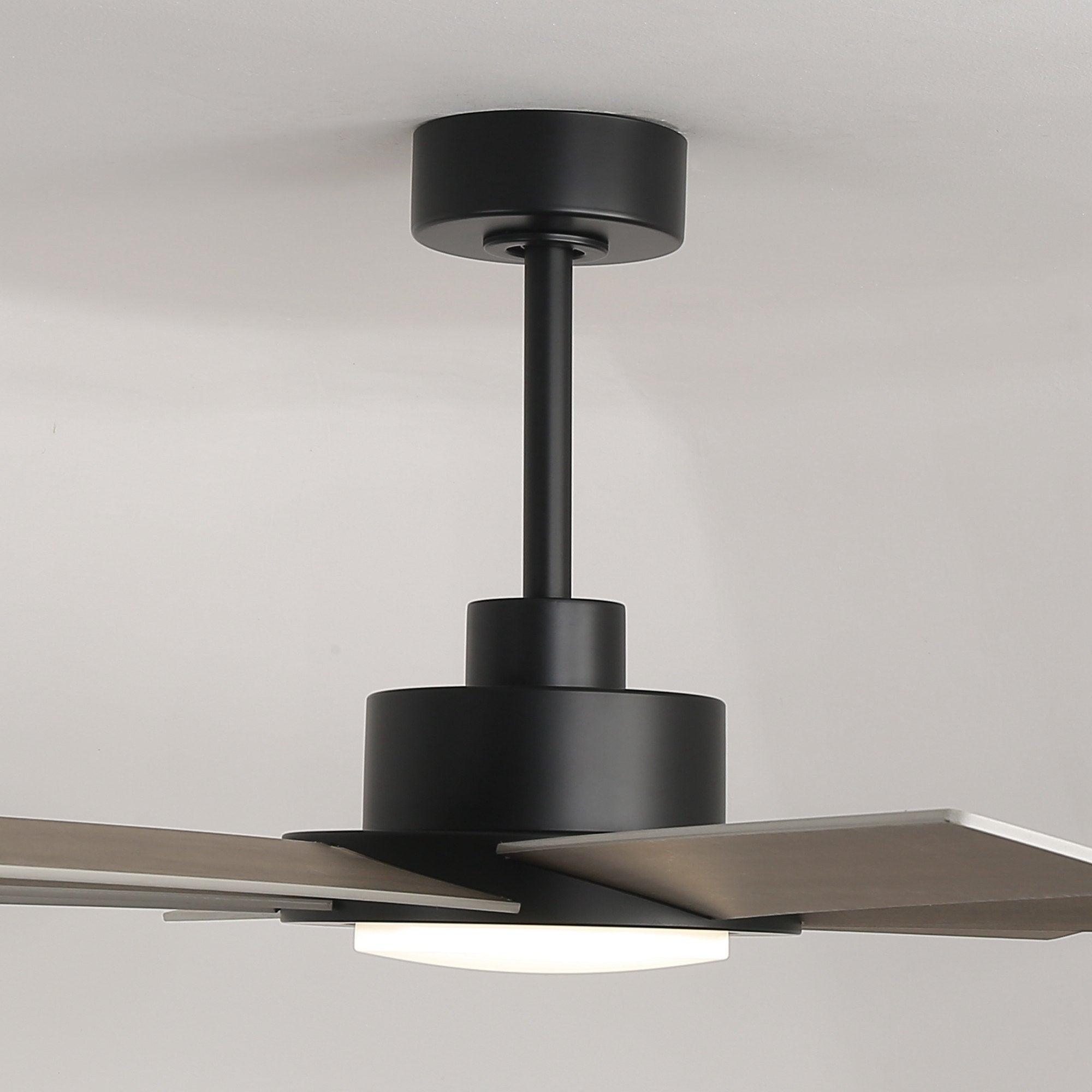60 DC Motor 8-Blade Modern Ceiling Fan with LED Light & Remote Control - Energy Efficient Quiet Operation for Living Room, Bedroom, and Office