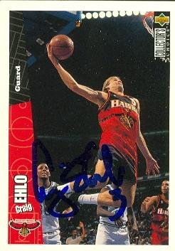 Craig Ehlo Autographed Basketball Card - 1996 Upper Deck CC #4 Atlanta Hawks - Collectible Memorabilia for NBA Fans & Sports Card Enthusiasts - Perfect for Display, Gifts, and Investment