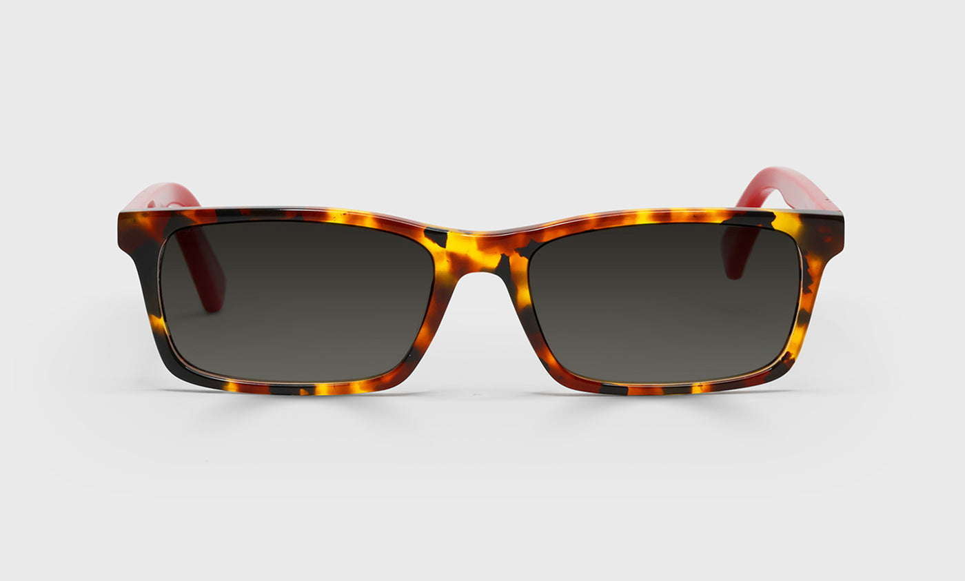 Number Cruncher Color 41 Tortoise Frame Glasses with Red Temples - Stylish Reading Eyewear for Work, Study & Everyday Use