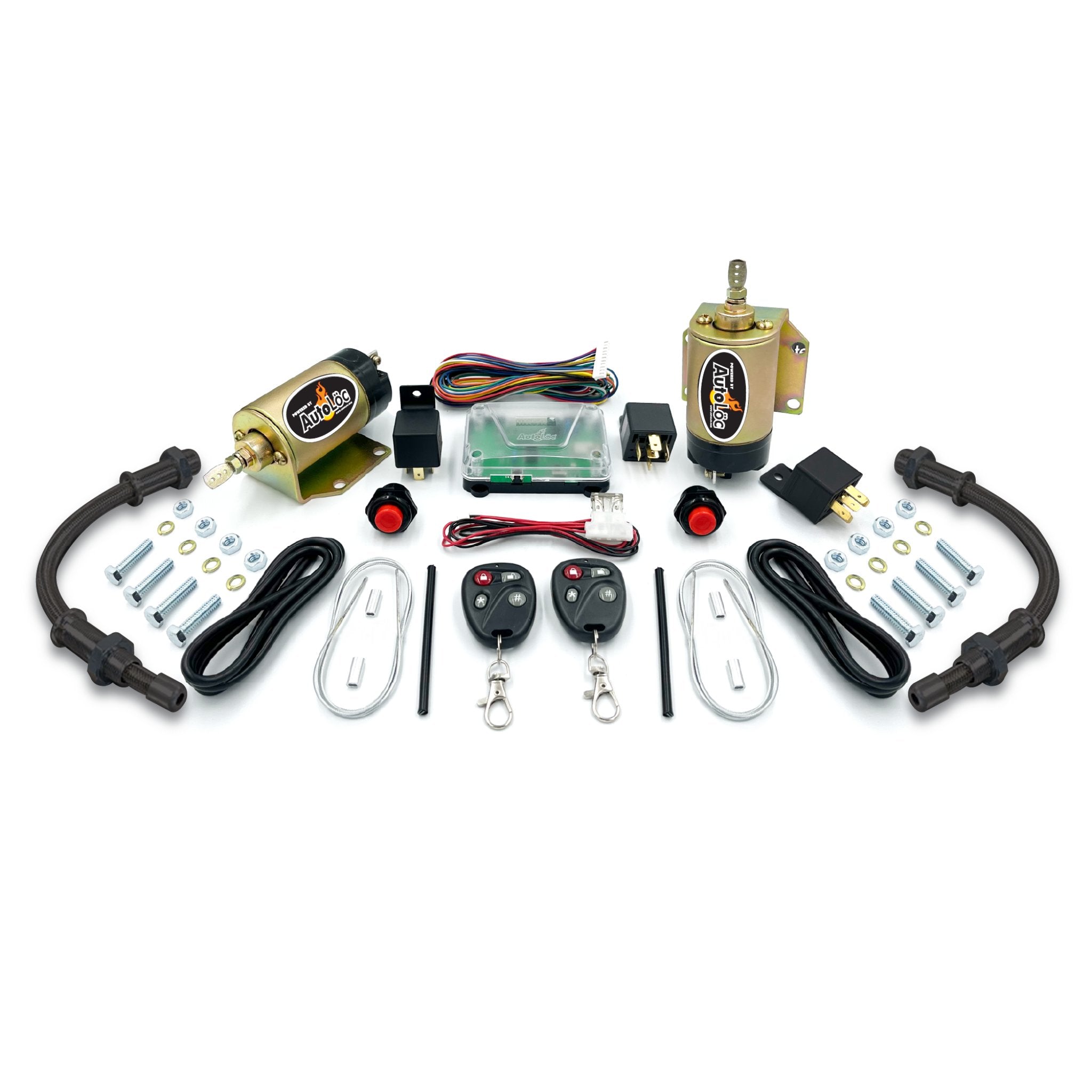 1905 Cadillac Model E 4-Function 50lb Remote Shaved Door Kit with 12