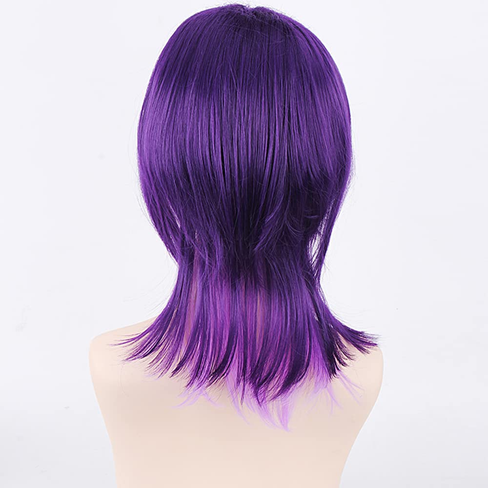 Anime The Devil Is A Part Timer Cosplay Wig - Hanzou Urushihara Synthetic Hair Costume Wig for Halloween, Cosplay Events & Anime Conventions
