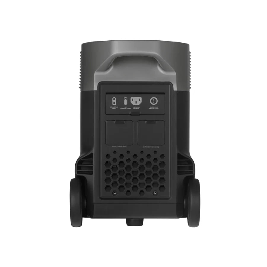 EcoFlow DELTA Pro Portable Power Station (2 Units) + Double Voltage Hub + 306A Transfer Switch for Home Backup, RV, Camping & Off-Grid Power Supply