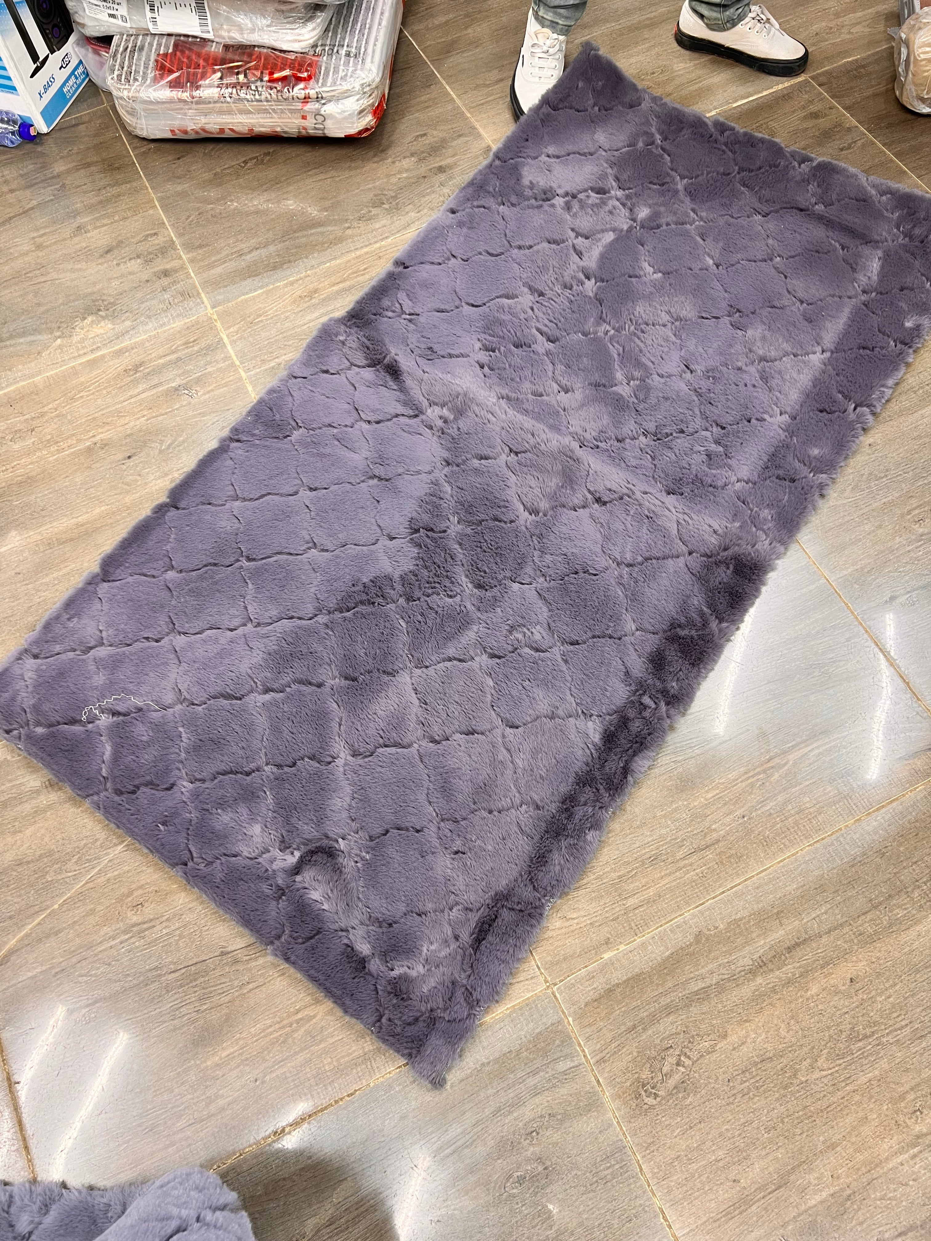 Non-Slip Bedside Runner Rug - Soft Comfortable Carpet for Bedroom Floor - Perfect for Home Decor, Kids Room & Elderly Safety