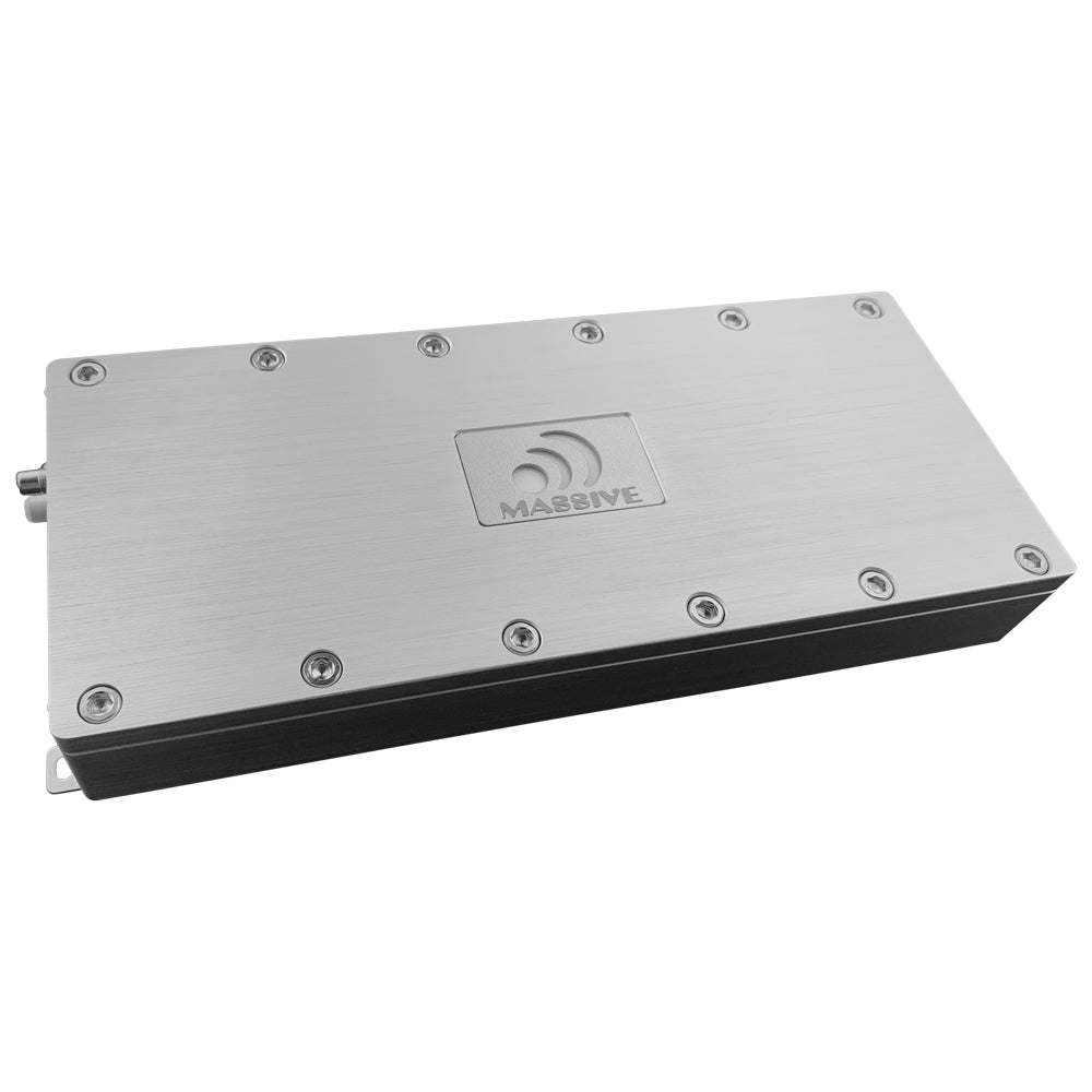 P4 1600W RMS Mono Block Amplifier - 1 Ohm Stable, High Power Car Audio Amp for Subwoofers & Bass Boost - Perfect for Car Audio Systems & Competitions