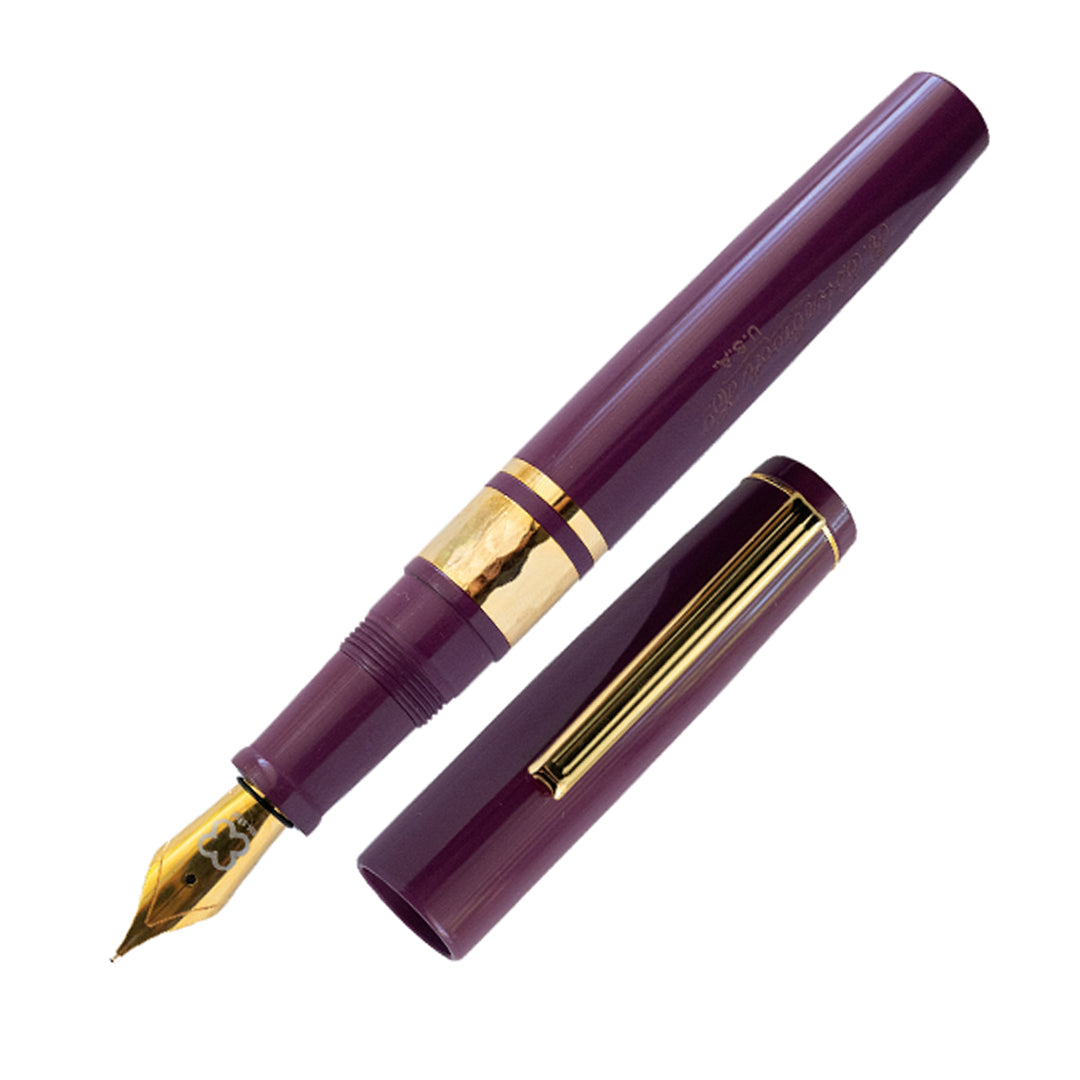 Esterbrook Model J Fountain Pen - Blackberry Ink, Vintage Style, Smooth Writing - Perfect for Calligraphy, Journaling & Gift Giving