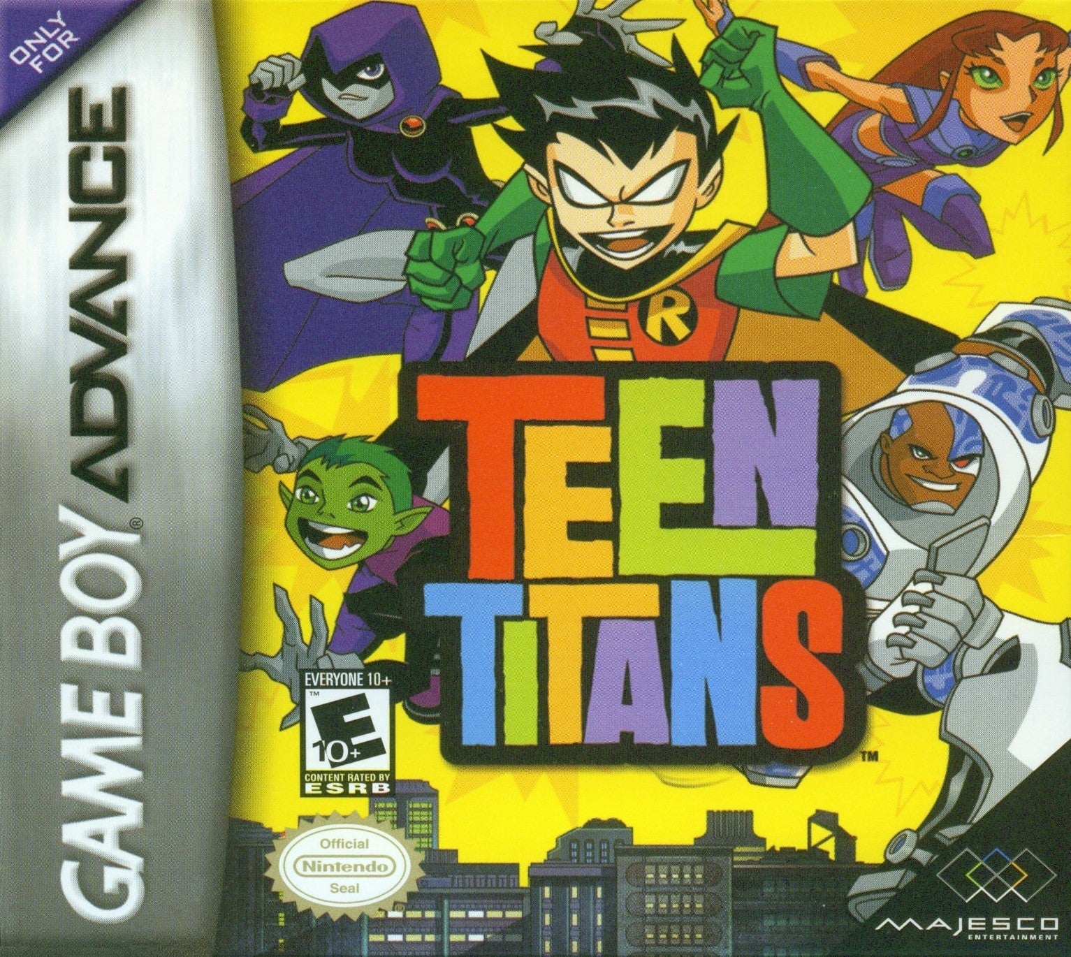 Used Teen Titans Game Boy Advance Video Cartridge - Authentic GBA Game for Collectors & Retro Gaming Enthusiasts | Perfect for Nostalgic Play & Display