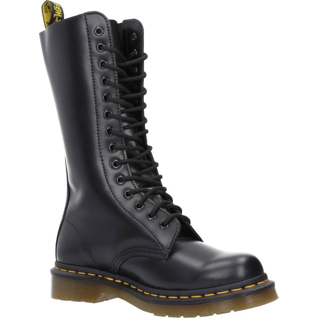 Dr. Martens Men's Leather Combat Boots - Waterproof Boat Shoes for Men, EU Size, Perfect for Outdoor Adventures & Street Style Fashion