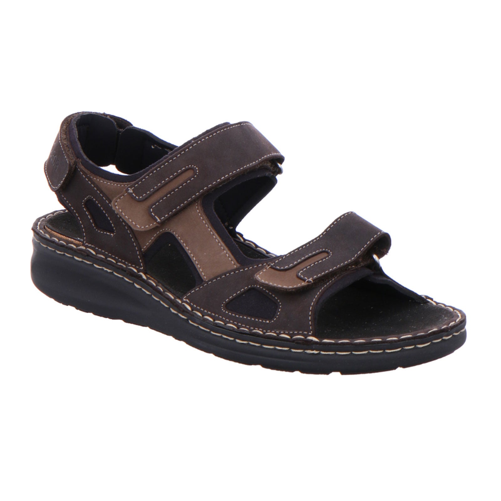 Fidelio Hallux Hanno Active Sandals for Men - Comfortable Brown Walking Sandals - Perfect for Hiking, Travel & Outdoor Adventures