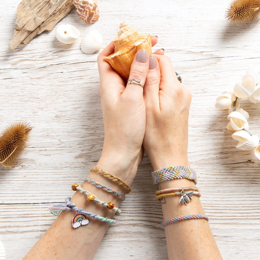 DIY Macrame Box Kit - Handmade Boho Home Decor for Wall Hanging, Shelf Storage & Gift Wrapping | Perfect for Beginners, Wall Art & Small Item Organization