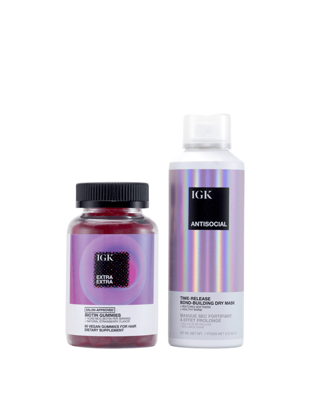 Antisocial Dry Hair Mask - Deep Conditioning Treatment for Damaged Hair | Hydrating & Repairing Hair Care for Dry, Frizzy Hair - Perfect for Home Spa & Salon Use
