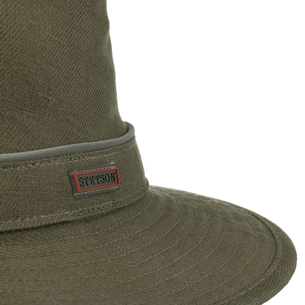 Stetson Coralville Traveller Outdoor Hat for Men - Waterproof Sun Protection Wide Brim Hat for Hiking, Fishing, and Camping