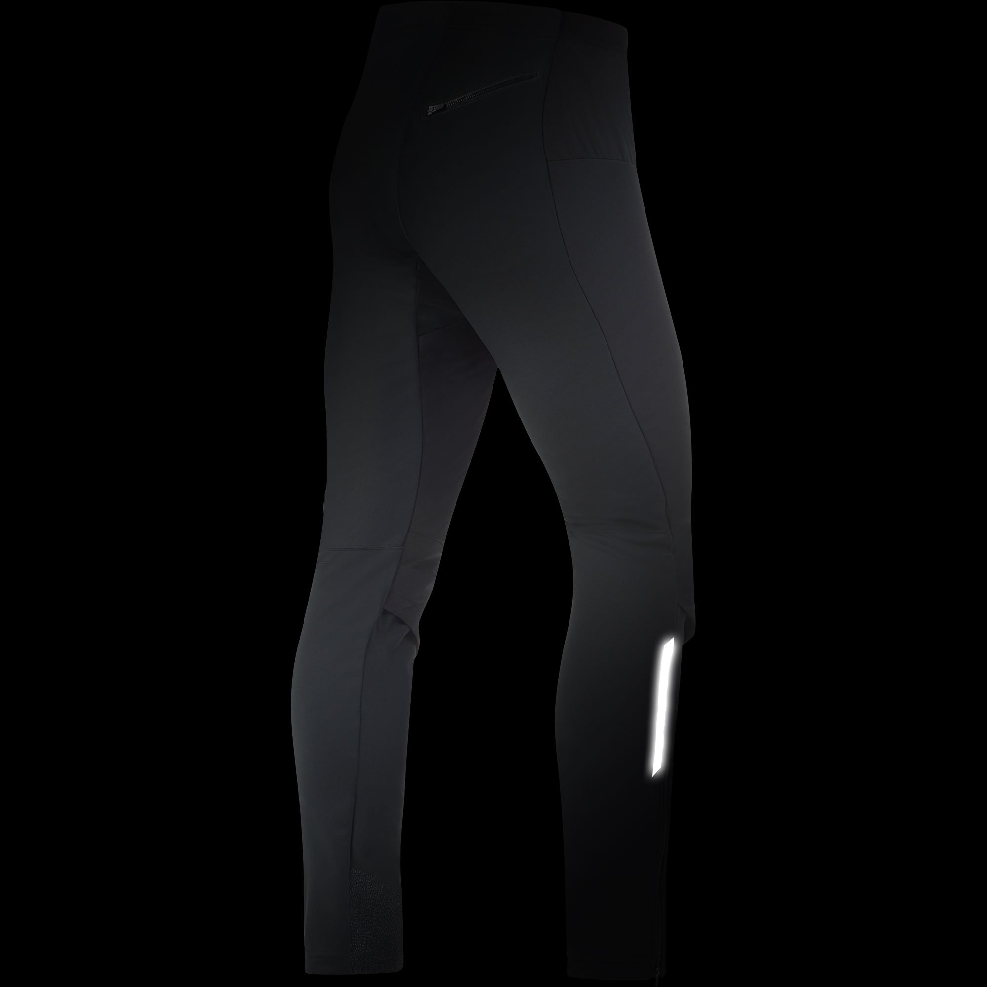 GORE WEAR Windproof Men's Long Cycling Pants - Thermal Winter Biking Tights for Cold Weather Riding & Outdoor Sports