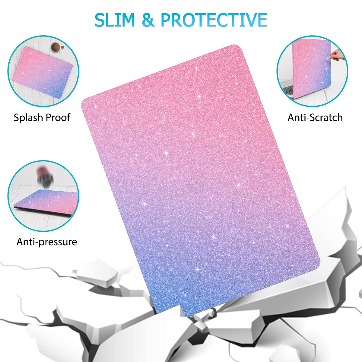 Premium Leather Hard Shell Case for MacBook Pro 16
