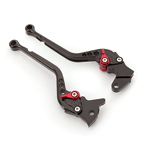 FXCNC CNC Billet Aluminum Adjustable Brake & Clutch Levers for Yamaha YZF R1 (2004-2008) & YZF R6 (2005-2016) - Compatible with R6S Canada (2006) & Europe (2006-2007) Versions - Premium Motorcycle Accessories for Enhanced Control & Comfort