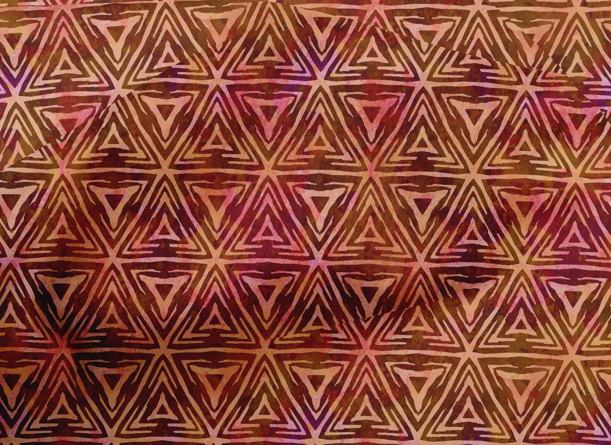 oneOone Cotton Cambric Mandys Pink Batik Fabric by The Yard - 56 Inch Wide Printed DIY Sewing Material for Clothing, Quilting & Home Decor Projects