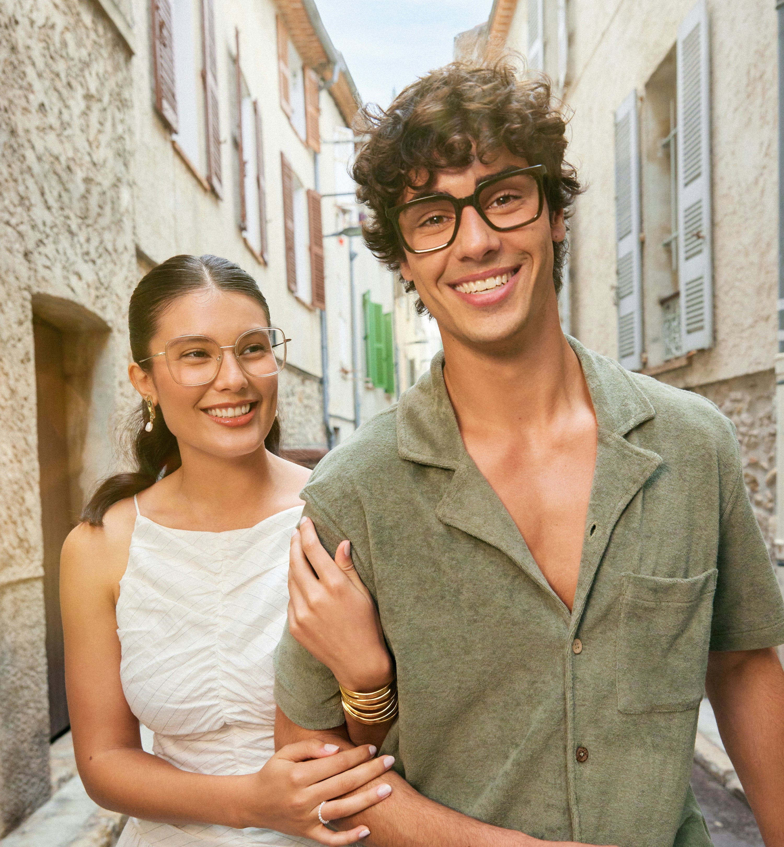 Stylish Manolin Eyeglasses for Men & Women - Trendy Lightweight Frame with UV Protection - Perfect for Reading, Driving & Daily Wear