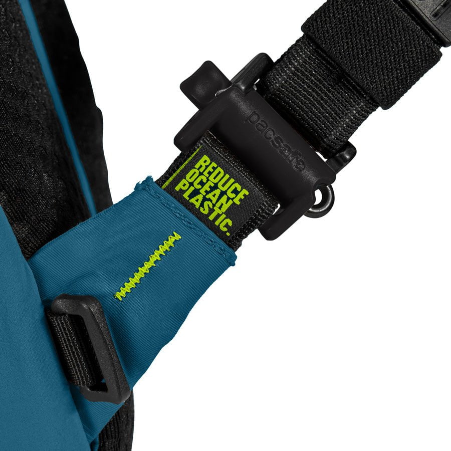Pacsafe Eco 12L Anti-Theft Sling Backpack - Secure Crossbody Bag for Travel, Commuting & Outdoor Adventures | RFID Protection & Cut-Resistant Straps
